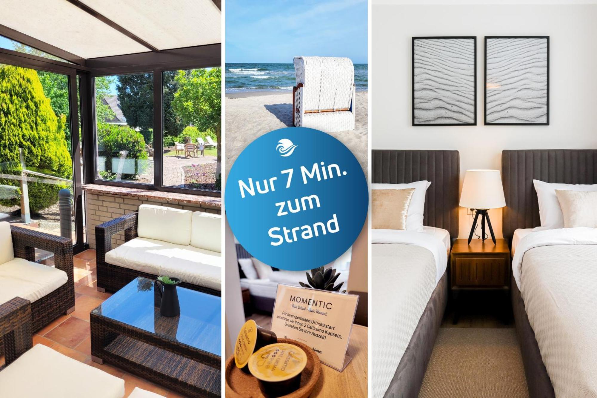 Gemuetliche & Moderne Ferienwohnung - Nur 7 Gehminuten Vom Strand Entfernt, Inklusive Parkplatz Und Gartenzugang Шарбойц Екстер'єр фото